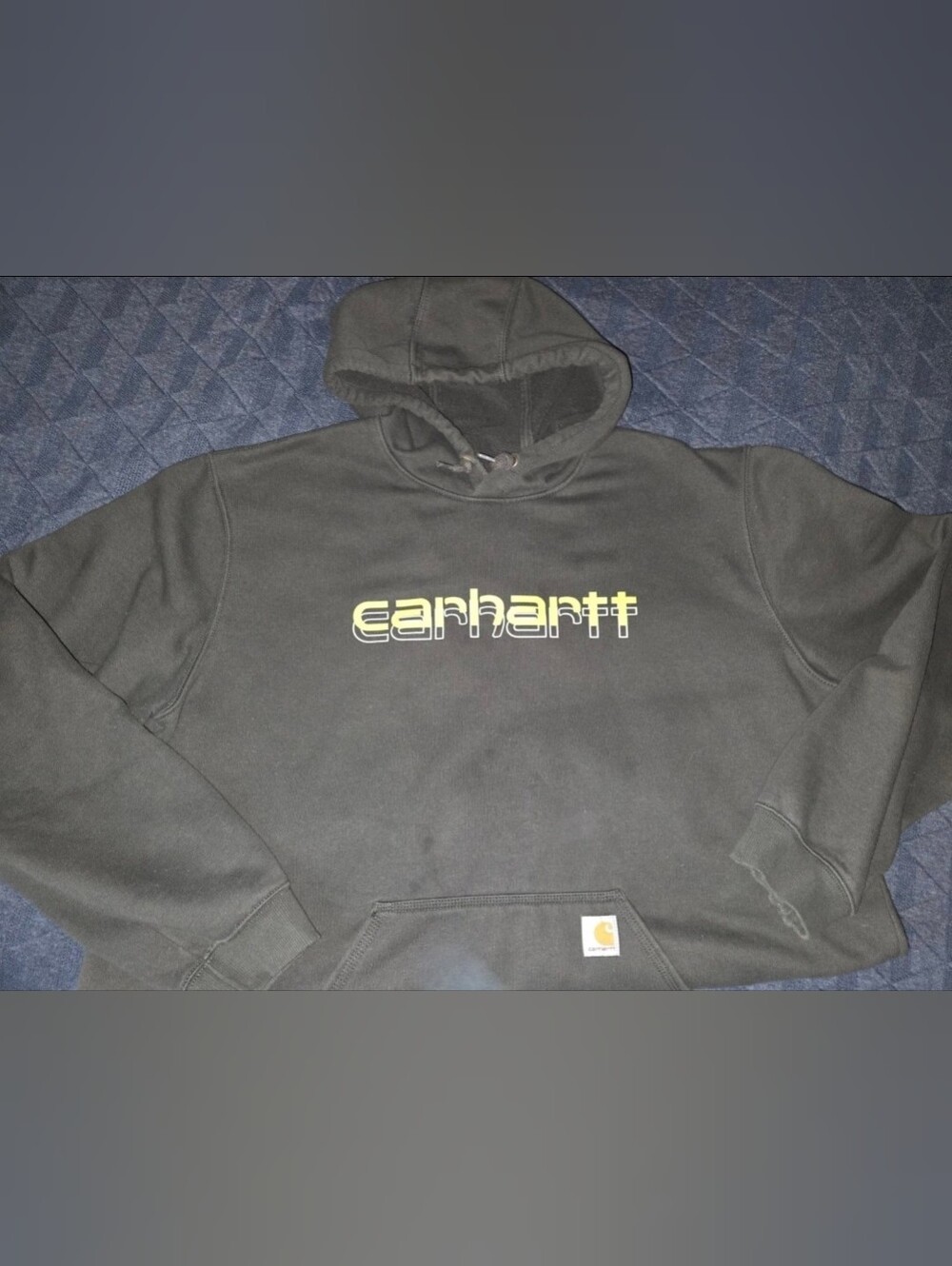 Carhartt Loose Fit Rain Defender Hoodie Adult 2XL green Sweatshirt